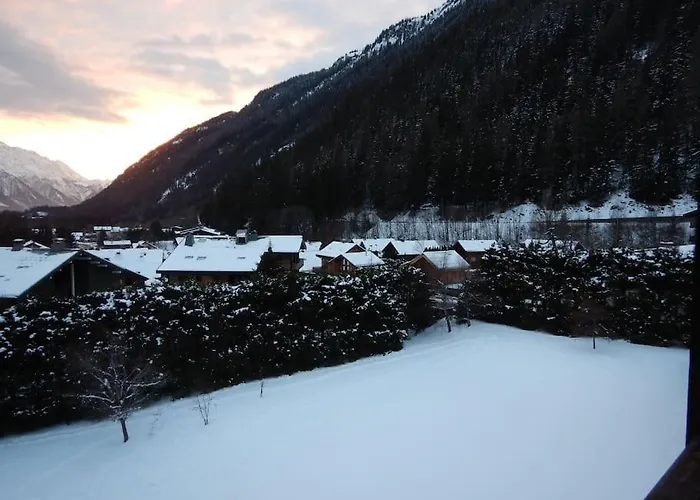 Les Montagnes Sur Le Balcon アパート シャモニー